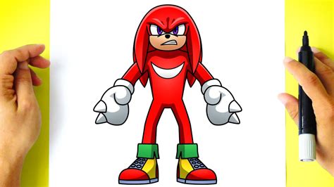 Como DESENHAR O KNUCKLES Do Filme Como DIBUJAR A KNUCKLES How To