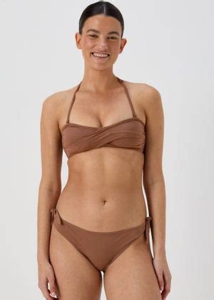 Mocha Twist Bikini Bottoms Matalan