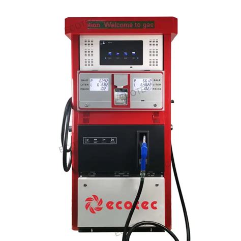 Ecotec Petrol Station Equipment H Model Fuel Dispenser With Low