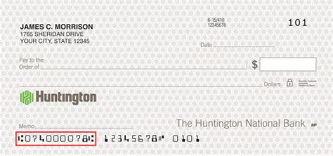 What Is Huntington Routing Number Ways To Find Your Routing Number