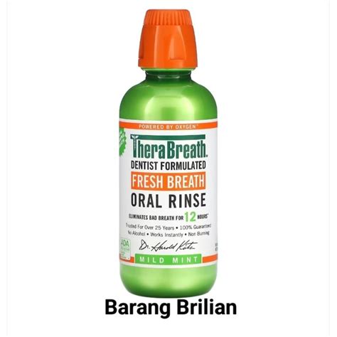 Jual TheraBreath 24hour Fresh Oral Rinse Obat Kumur Mouthwash Ori USA