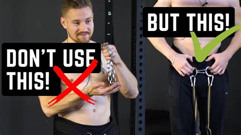 How To Use A WEIGHTED BELT DIP BELT YouTube