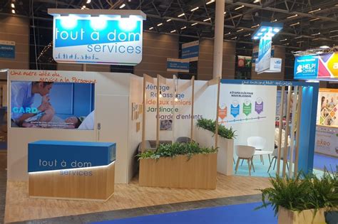 Stand Tout A Dom Services Au Salon Des Services La Personne