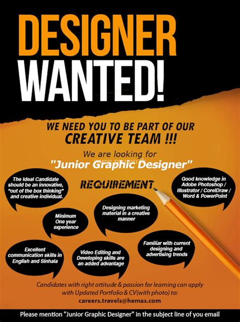 Junior Graphic Designer At Hemas At Hemas Holdings