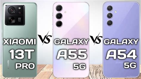 Xiaomi T Pro Vs Samsung Galaxy A Vs Samsung Galaxy A Compression