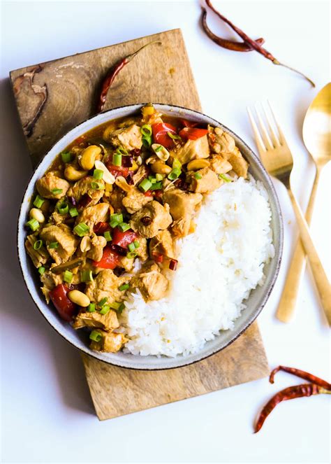 Instant Pot Or Slow Cooker Kung Pao Chicken Wholesomelicious