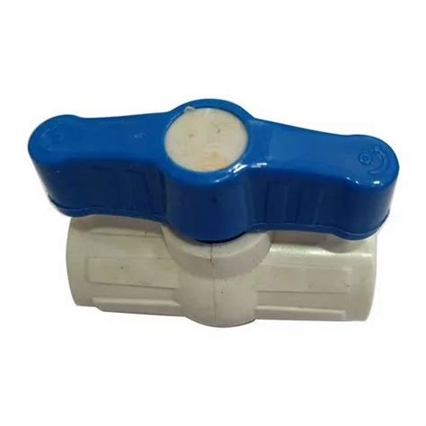 White And Blue UPVC Ball Valve Size 15 Mm At Rs 20 Piece In Pune ID