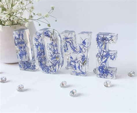 Flower Wedding Letters Wedding Table Decor Top Table - Etsy