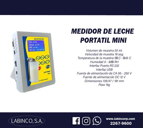 Medidor De Leche Labinco S A