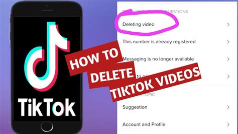 How To Delete Tiktok Videos How To Delete Posted Tiktok Videos Youtube