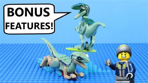 Lego Jurassic World Stop Motion Bonus Features To Stranded With A T