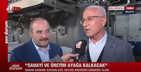 Bilim Sanayi ve Teknoloji Bakanlığı Teşekkür Belgesi ILSAN TEKSTİL