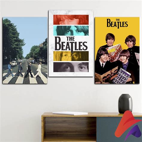 Jual HIASAN DINDING THE BEATLES 20X30 CM WALL DECOR DEKORASI THE