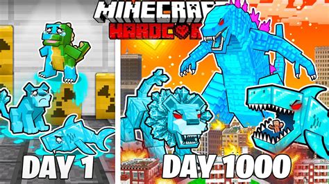 I Survived Days As Diamond Monsters In Hardcore Minecraft Full