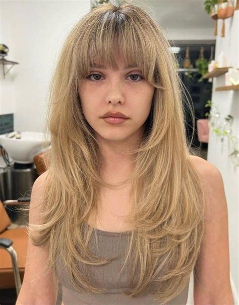 50 Awesome Long Layered Haircuts With Bangs For 2025 Hair Adviser