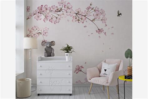 Japanse Kersenbloesem Behang Sakura Behang Walloha