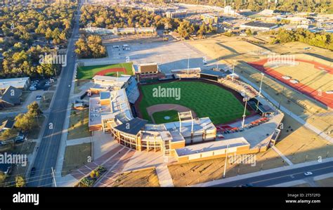 Stillwater, OK - November 3, 2023: O'Brate Stadium is the home field of ...