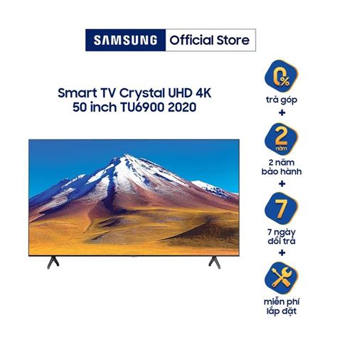 Smart Tivi Samsung Crystal Uhd K Inch Ua Tu Kxxv Model