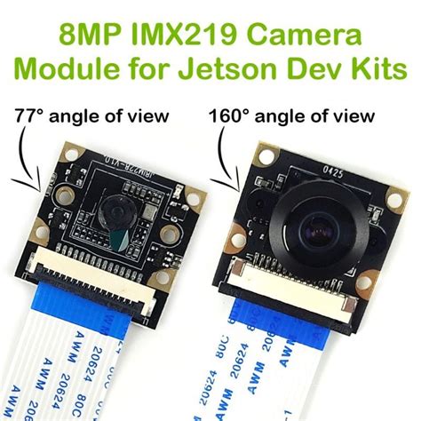 8MP IMX219 Camera Module for NVidia Jetson Dev Kit