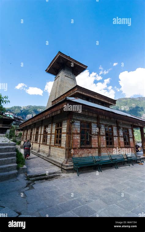 Manali Himachal Pradesh India May Manu Temple In