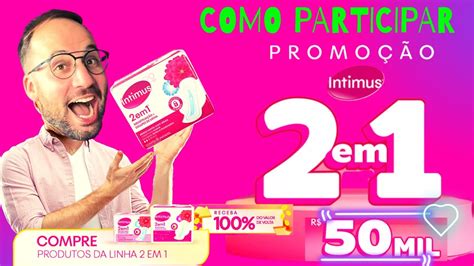 Como PARTICIPAR da PROMOÇÃO INTIMUS 2 em 1 YouTube