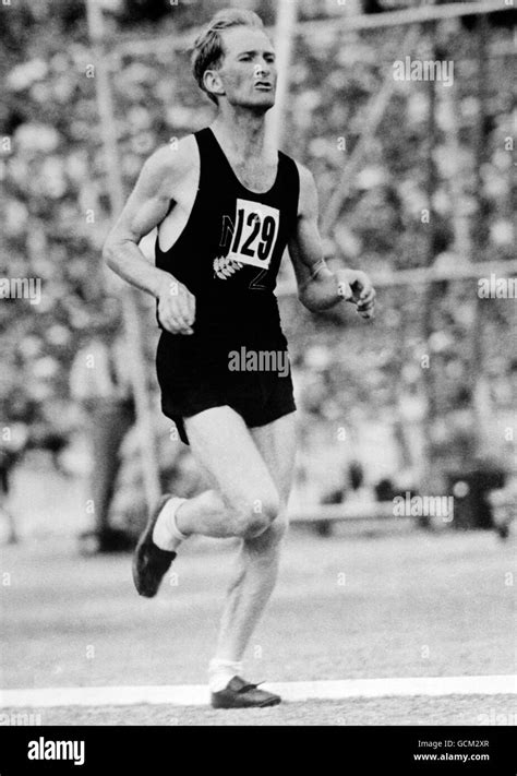 Harold Nelson Of New Zealand In Action During The Mens Six Mile Final