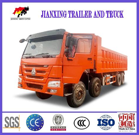 Sinotruk Howo Brand Dump Truck 8x4 371hp 371 Hp For Sale China Used