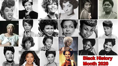 Black History Month Women Singers