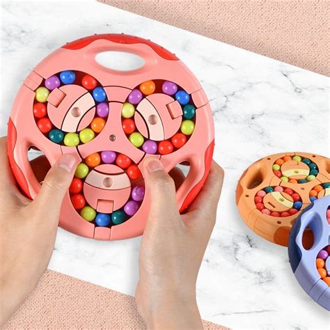 Girando Feij O M Gico Cubo Brinquedos Fidget Disco M Gico Al Vio Do