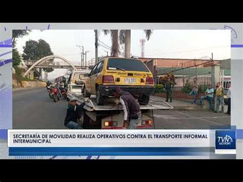 Secretaría de movilidad realiza operativos contra el transporte