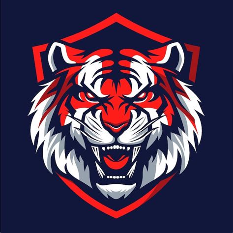 Premium Vector Tiger Vector Mascot Logo