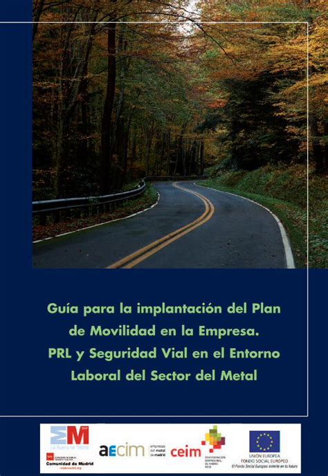 Pdf Guía Para La Implantación Del Plan De Movilidad En La Plan De