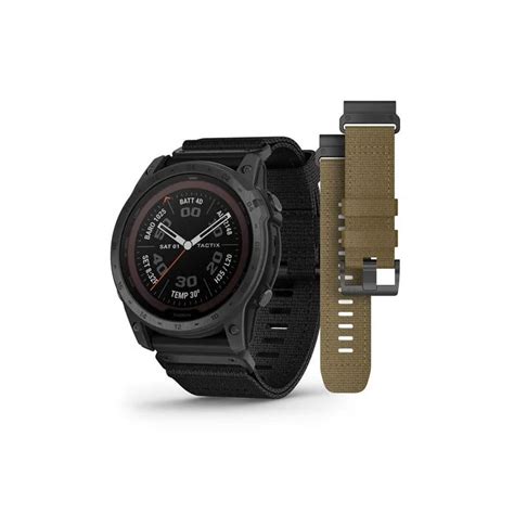 Garmin Tactix 7 Pro Edition Smartwatch With Black And Coyote Tan Nylon Band