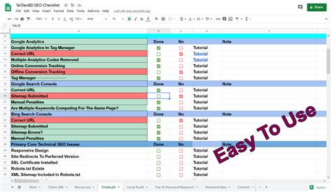 [DIY SEO] The Ultimate Website Audit Template 2022 📝 // DevBD