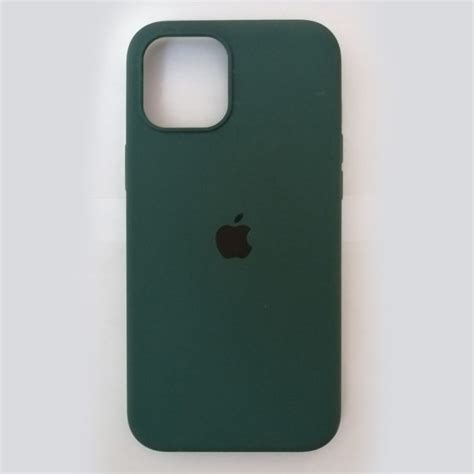 iPhone12/12 Mini Silicone Case Midnight Green Price in Pakistan