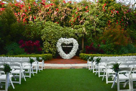 Weddings & Events - Sunken Gardens