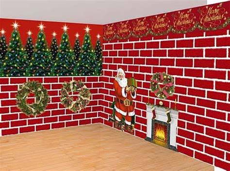 Deck The Walls Room Setter Christmas Scene Setters Christmas Wall