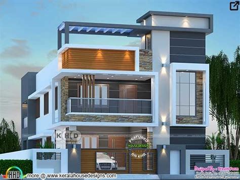 4 Bedrooms 3200 Sq Ft Modern Duplex Home Design Artofit