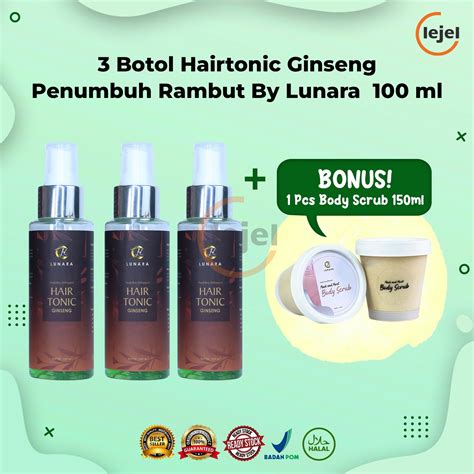 Hairtonic Ginseng Penumbuh Rambut By Lunara