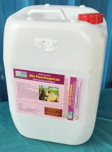 Bio Panchagavya Liquid Organic Manure Organic Growth Stimulant Bottle Packaging Size 5 Kg