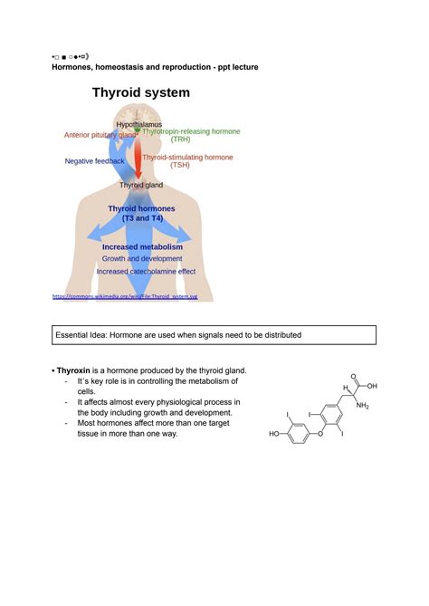 Solution Hormones Homeostasis And Reproduction Ppt Lecture Studypool