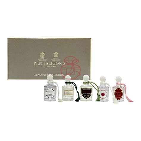 潘海利根 Penhaligons 小香禮盒組 5ml5入交換禮物送什麼？很適合聖誕彩妝「小香水禮盒」