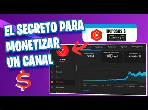 Cuanto Dinero Gana Un Canal Peque O En Youtube Youtube