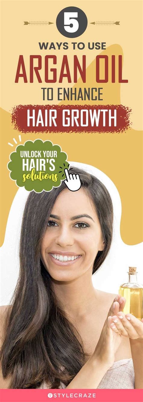 5 Ways To Use Argan Oil To Enhance Hair Growth ~ My Blog Design Your Dream Life