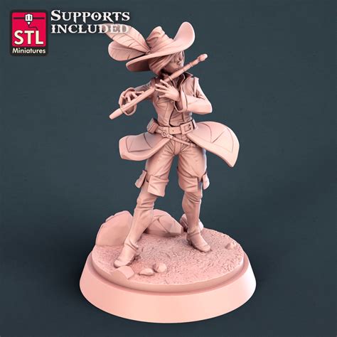 Carnival Flautist Miniature For Table War Games Collecting