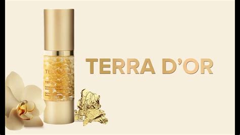 TERRA D OR Gel Facial Concentrado con oro extracto de orquídea y alga