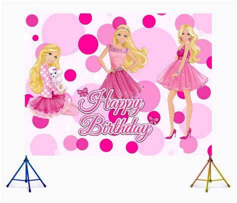 Barbie Party Backdrop Girl Birthday Party Dreamhouse Pink Etsy