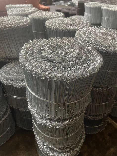 Double Loop Quick Link Bale Tie Wire Galvanized Cotton Bale Tie Wire