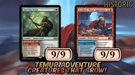 Temur Adventure They Grow Up So Fast Historic Bo Ranked Mtg