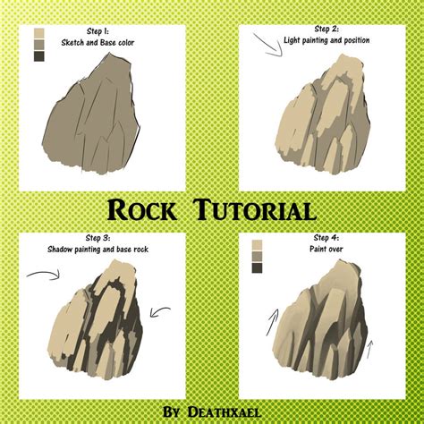 Rock painting tutorial by Xael-The-Artist on DeviantArt